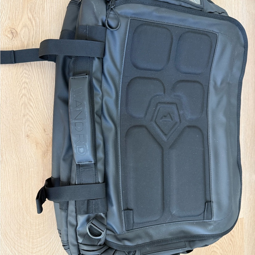 WANDRD Black Travel Backpack duffel